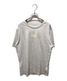 MM6 Maison Margiela（エムエムシックス メゾンマルジェラ）の古着「ボックスロゴTシャツ　S52GC0264」｜ホワイト