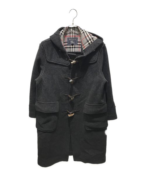 Burberry's（バーバリーズ）Burberry's (バーバリーズ) ヘリンボーンダッフルコート グレー サイズ: MAの古着・服飾アイテム