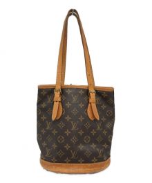 LOUIS VUITTON（ルイ ヴィトン）の古着「プチ バケット PM　M42238　VI0011」｜ブラウン