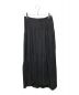 CLANE（クラネ）の古着「CURVE LINE TIERED SKIRT 13109-6002」｜ブラック