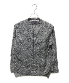 nonnative×UNITED ARROWS×LIBERTY（ノンネイティブ×ユナイテッドアローズ×リバティ）の古着「ノーカラージップシャツ　NN-S2751」｜グレー