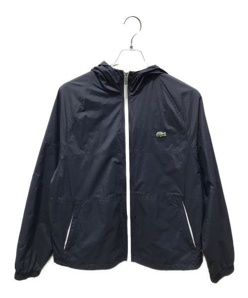 LACOSTE（ラコステ）LACOSTE (ラコステ) ライトウエイトフーデッドジップジャケット　BH9141 ネイビー サイズ: M/Lの古着・服飾アイテム