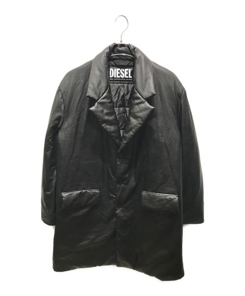 DIESEL（ディーゼル）DIESEL (ディーゼル) 中綿コート　A06456 ブラック サイズ:Mの古着・服飾アイテム