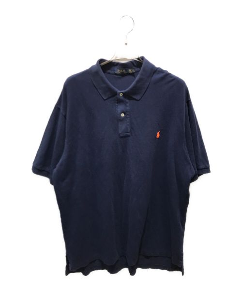 POLO RALPH LAUREN（ポロ・ラルフローレン）POLO RALPH LAUREN (ポロ・ラルフローレン) ポロシャツ ネイビー サイズ:2XLTの古着・服飾アイテム