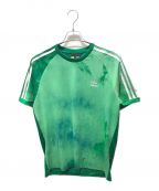 adidas×Pharrell Williamsアディダス×ファレルウィリアムス）の古着「タイダイ柄Tシャツ」｜グリーン