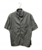 stussyステューシー）の古着「チェックシャツ　90s 紺タグ」｜カーキ