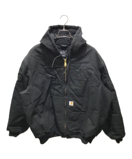 CarHartt（カーハート）CarHartt (カーハート) Loose Fit Duck Insulated Flannel Lined Active JKT　0J0140-M ブラック サイズ:2XLの古着・服飾アイテム