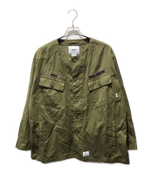 WTAPS（ダブルタップス）WTAPS (ダブルタップス) SCOUT/LS/COTTON.WEATHER　202WVDT-SHM02 オリーブ サイズ:X03の古着・服飾アイテム