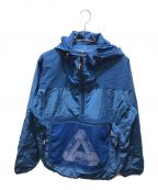 PALACEパレス）の古着「MESH POCKET SHELL JACKET」｜ブルー