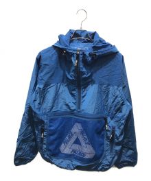 PALACE（パレス）の古着「MESH POCKET SHELL JACKET」｜ブルー