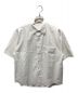 AURALEE（オーラリー）の古着「WASHED FINX TWILL BIG HALF SLEEVED SHIRTS　A00S02TN」｜ホワイト