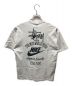 NIKE (ナイキ) stussy (ステューシー) プリントTシャツ ホワイト サイズ:S：7000円