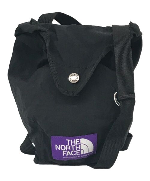 THE NORTHFACE PURPLELABEL（ザ・ノースフェイス パープルレーベル）THE NORTHFACE PURPLELABEL (ザ・ノースフェイス パープルレーベル) CORDURA Ripstop Small Shoulder Bag　25817-128060 ブラックの古着・服飾アイテム