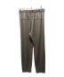 LOUNIE (ルーニー) TUCK PANTS ブラウン サイズ:38：4480円