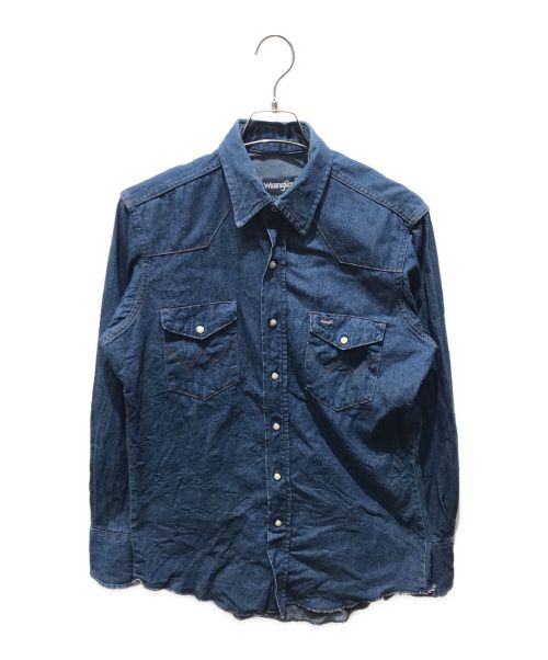 Wrangler（ラングラー）Wrangler (ラングラー) デニムウエスタンシャツ　70127MW インディゴ サイズ:15 1/2-33の古着・服飾アイテム