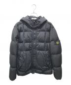 STONE ISLANDストーンアイランド）の古着「GARMENT DYED CRINKLE REPS NY DOWN　691541223」｜ブラック