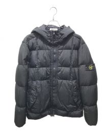 STONE ISLAND（ストーンアイランド）の古着「GARMENT DYED CRINKLE REPS NY DOWN　691541223」｜ブラック