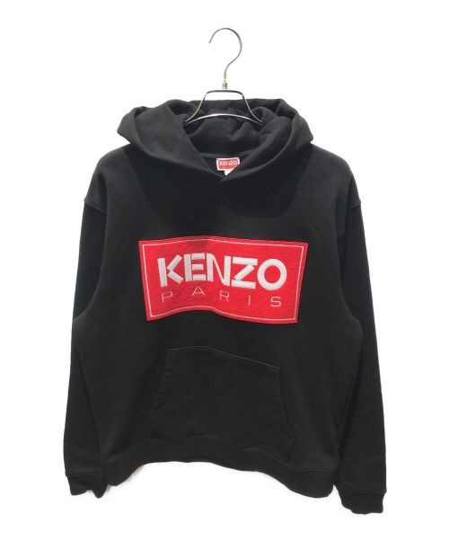 KENZO（ケンゾー）KENZO (ケンゾー) LOGO CLASSIC HOODIE　FC65SW4174ME ブラック サイズ:Lの古着・服飾アイテム