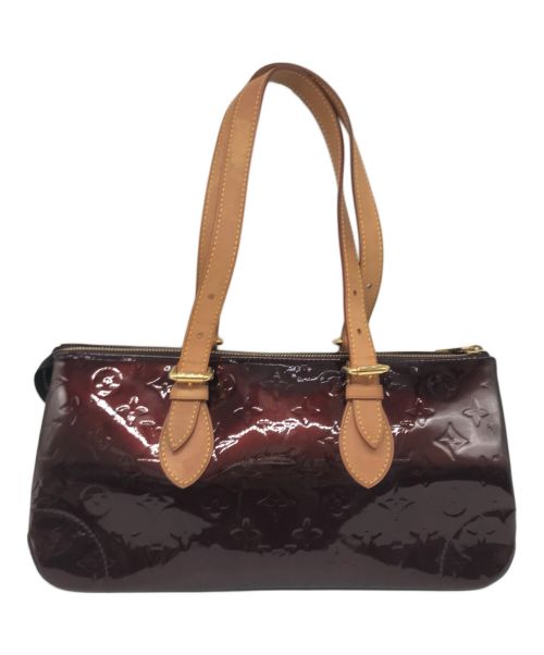 LOUIS VUITTON（ルイ ヴィトン）LOUIS VUITTON (ルイ ヴィトン) ハンドバッグ　M93510　ヴェルニ　ローズウッド・アヴェニュー アマラントの古着・服飾アイテム