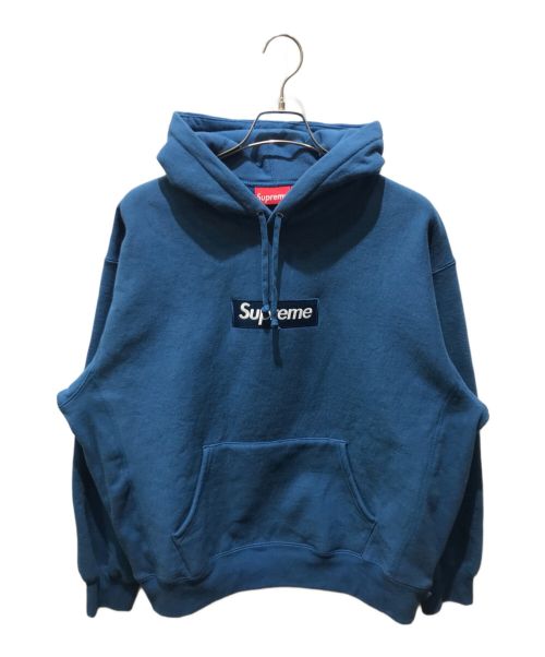 SUPREME（シュプリーム）SUPREME (シュプリーム) Box Logo Hooded Sweatshirt　23FW ブルー サイズ:Lの古着・服飾アイテム