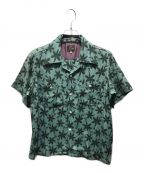 Needlesニードルズ）の古着「S/S One-Up Shirt　MR238」｜グリーン