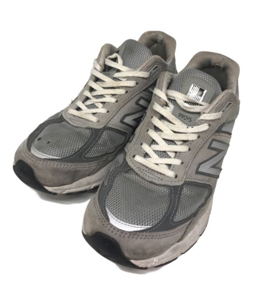 NEW BALANCE（ニューバランス）NEW BALANCE (ニューバランス) ローカットスニーカー　M990GL5 グレー サイズ:27cmの古着・服飾アイテム