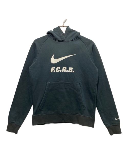 NIKE（ナイキ）NIKE (ナイキ) F.C.R.B. (エフシーアールビー) プリントパーカー ブラック サイズ:Mの古着・服飾アイテム