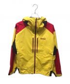 MARMOTマーモット）の古着「ALPINIST CLIMBING JACKET TOUPJK01」｜イエロー×レッド