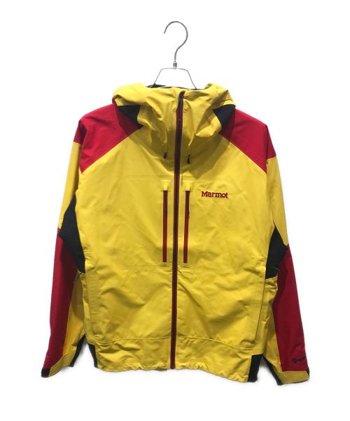 MARMOT（マーモット）MARMOT (マーモット) ALPINIST CLIMBING JACKET TOUPJK01 イエロー×レッド サイズ:Lの古着・服飾アイテム