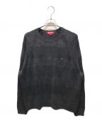 SUPREMEシュプリーム）の古着「Small Box Stripe Sweater　23SS」｜グレー