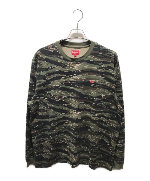 SUPREME（シュプリーム）SUPREME (シュプリーム) Small Box L/S Tee オリーブ サイズ:Lの古着・服飾アイテム