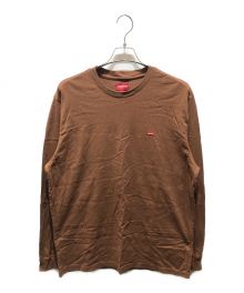 SUPREME（シュプリーム）の古着「Small Box L/S Tee」｜ブラウン