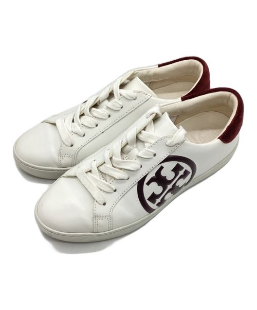 TORY BURCH（トリーバーチ）TORY BURCH (トリーバーチ) Lace up sneaker　85093 ホワイト サイズ:6Mの古着・服飾アイテム