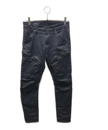 G-STAR RAW（ジースターロゥ）の古着「AIR DEFENCE ZIP SKINNY COLORED JEANS D16116-C058-B425」｜ネイビー