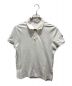 MONCLER（モンクレール）の古着「MAGLIA POLO MANICA CORTA　151-091-83118-99-84444」｜ホワイト