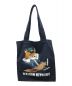 maison kitsune（メゾンキツネ）の古着「DRESSED FOX VERTICAL TOTE」｜ネイビー