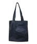 maison kitsune (メゾンキツネ) DRESSED FOX VERTICAL TOTE ネイビー：3980円