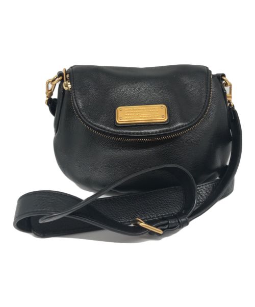 Marc by Marc Jacobs（マークバイマークジェイコブス）Marc by Marc Jacobs (マークバイマークジェイコブス) レザーショルダーバッグ ブラックの古着・服飾アイテム