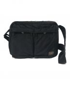 PORTERポーター）の古着「SHOULDER BAG(S)　タンカー 622-76963」｜ブラック