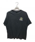 stussyステューシー）の古着「プリントTシャツ　International Tribe」｜ブラック