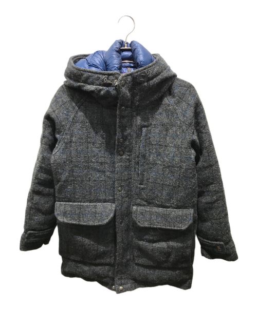 THE NORTHFACE PURPLELABEL（ザ・ノースフェイス パープルレーベル）THE NORTHFACE PURPLELABEL (ザ・ノースフェイス パープルレーベル) Harris Tweed (ハリスツイード) LONG SEROW　ND2569N グレー サイズ:Mの古着・服飾アイテム