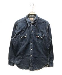 LEVI'S（リーバイス）の古着「デニムウエスタンシャツ　7205 1018　90s USA製」｜インディゴ