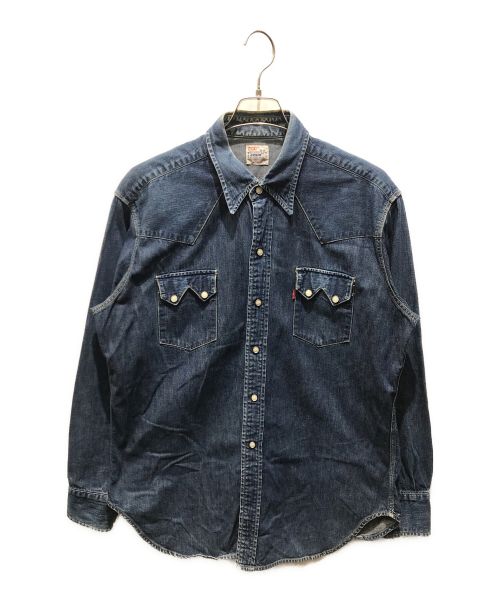 LEVI'S（リーバイス）LEVI'S (リーバイス) デニムウエスタンシャツ　7205 1018　90s USA製 インディゴ サイズ:XLの古着・服飾アイテム