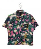 THE NORTH FACE×SUPREMEザ ノース フェイス×シュプリーム）の古着「Trekking S/S Shirt　NR02211I　22SS」｜グリーン×ピンク