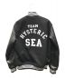 WIND AND SEA (ウィンダンシー) Hysteric Glamour (ヒステリックグラマー) TEAM STADIUM JUMPER　WDS-HYS-3-01　21AW ブラック サイズ:XL：95000円