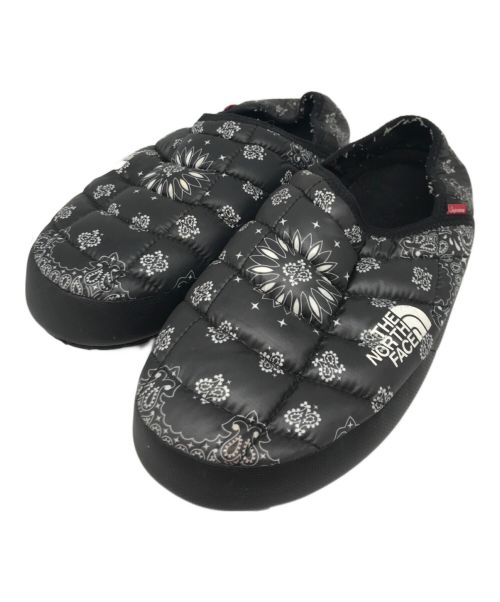 THE NORTH FACE（ザ ノース フェイス）THE NORTH FACE (ザ ノース フェイス) SUPREME (シュプリーム) Bandana Traction Mule　641279　14AW ブラック サイズ:28cmの古着・服飾アイテム