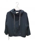 BEARDSLEYビアズリー）の古着「PULLOVER HOOD BLOUSON　BEZ1001107A0006」｜ネイビー