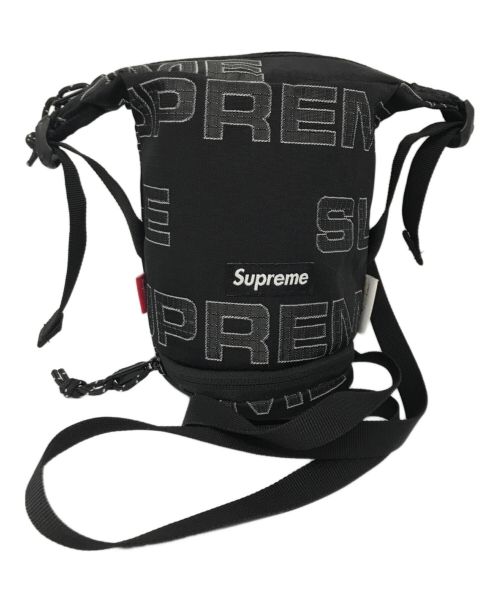 SUPREME（シュプリーム）SUPREME (シュプリーム) neck pouch 21AW ブラックの古着・服飾アイテム