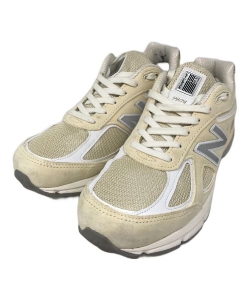 NEW BALANCE（ニューバランス）NEW BALANCE (ニューバランス) ローカットスニーカー　U990TE4 ベージュ サイズ:27.5cmの古着・服飾アイテム