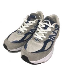 NEW BALANCE（ニューバランス）の古着「ローカットスニーカー　U990TC6」｜グレー×ネイビー